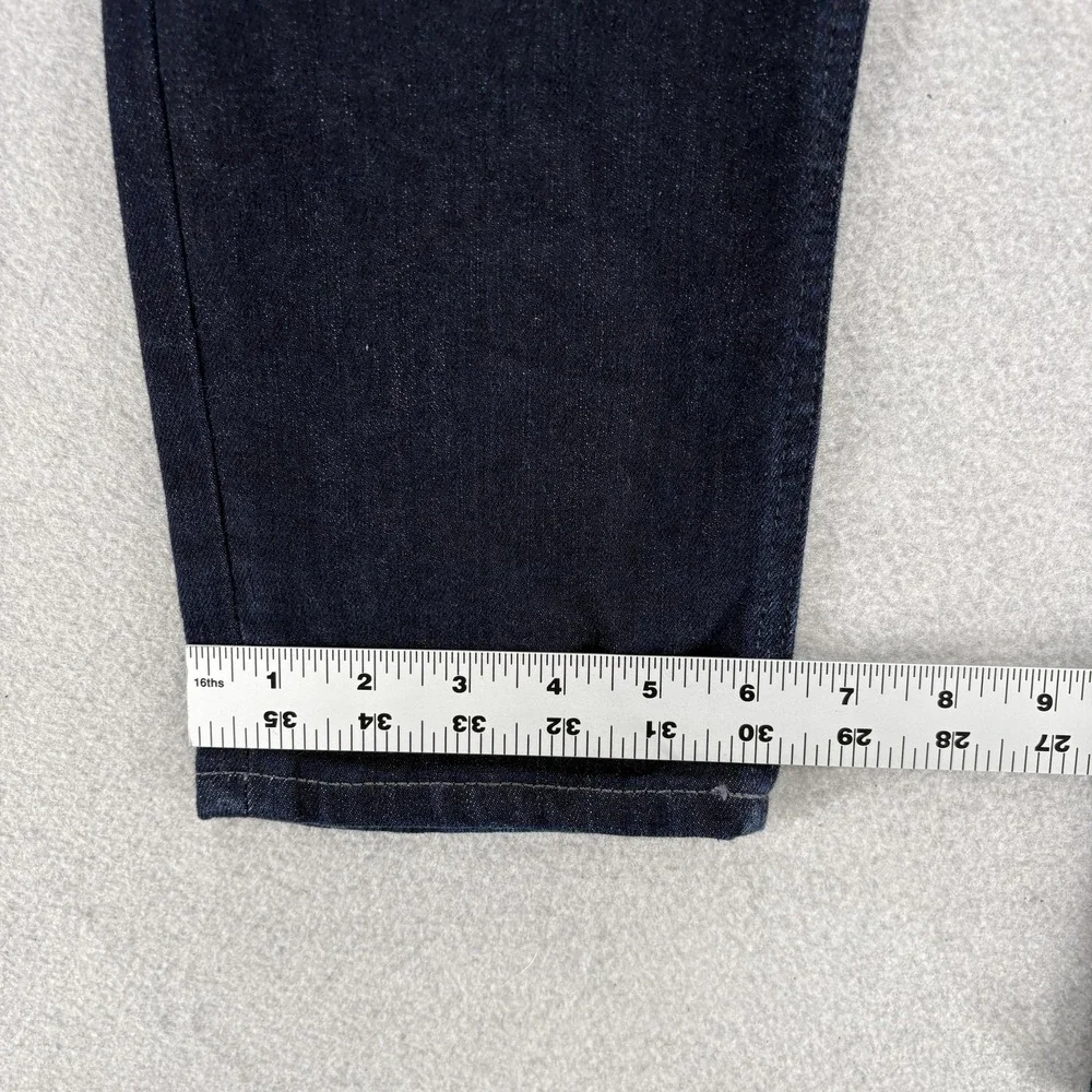 Banana Republic Travel Jeans Mens 30x32 Blue Dark Slim Tapered Stretch Denim